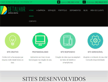 Tablet Screenshot of detalharweb.com.br